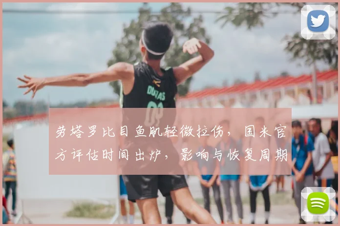 劳塔罗比目鱼肌轻微拉伤，国米官方评估时间出炉，影响与恢复周期详解